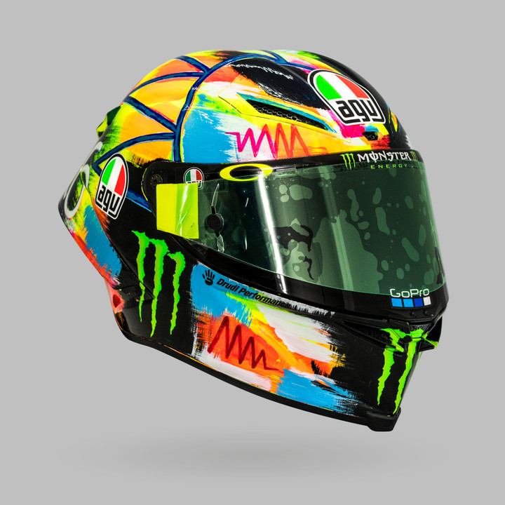 Vivan los colores Nuevo diseno del AGV Pista GP R Winter Test 2019